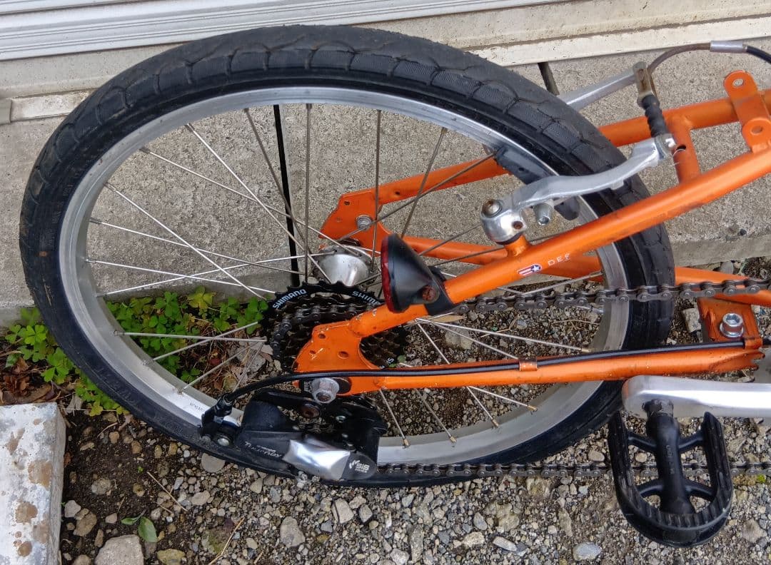 しょう　DAHON 折りたたみ自転車 オレンジ