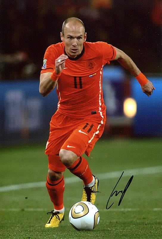 h*2様 未着用 NIKE 10/12 オランダ代表 ROBBEN ホーム ユニ