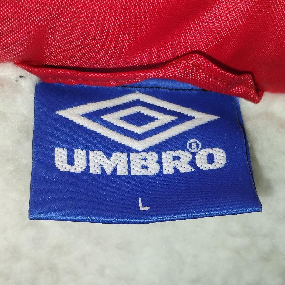 【匿名配送】アンブロ　ハーフコート　裏ボア　ジャケット　赤　黒　UMBRO