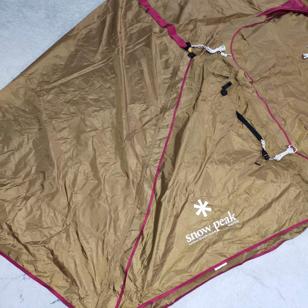 黒猫✨美品 1回使用  peak エントリーパックTT タープ&テ