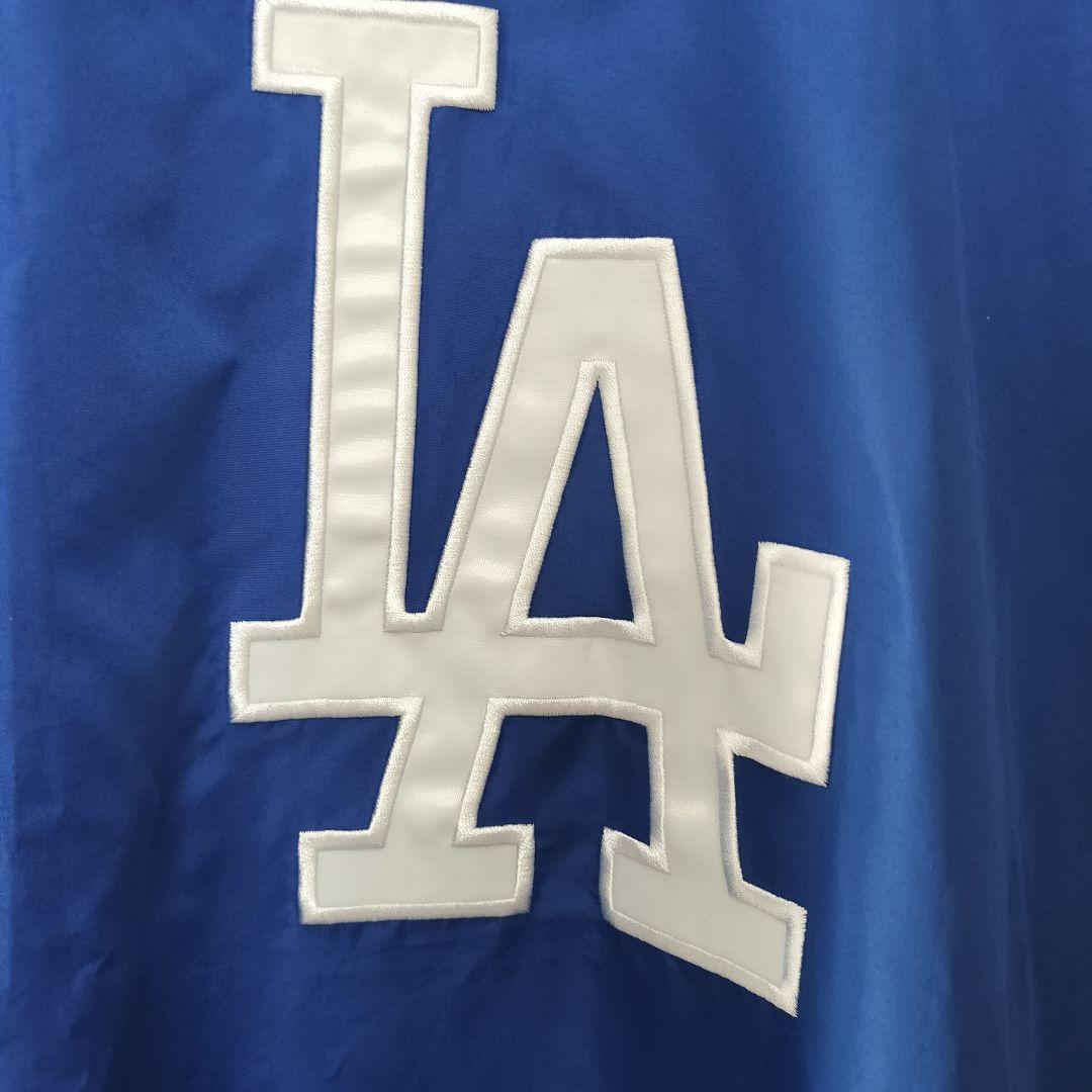 MLB ドジャース プルオーバージャケット 大谷翔平 ナイロンジャケット　青