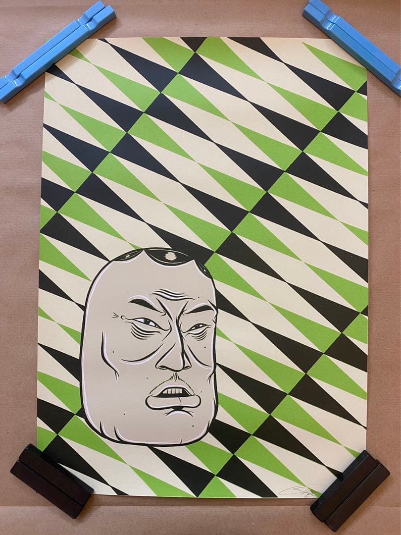 バリーマッギー Barry Mcgee 100枚限定 シルクスクリーン