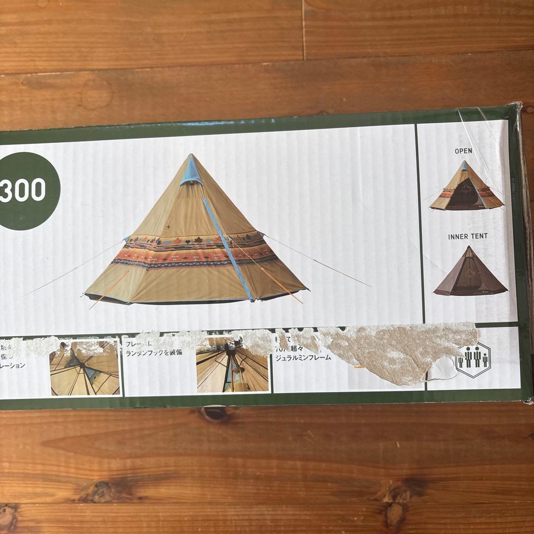 【新品未使用】LOGOS NAVAJO TEPEE 300 テント