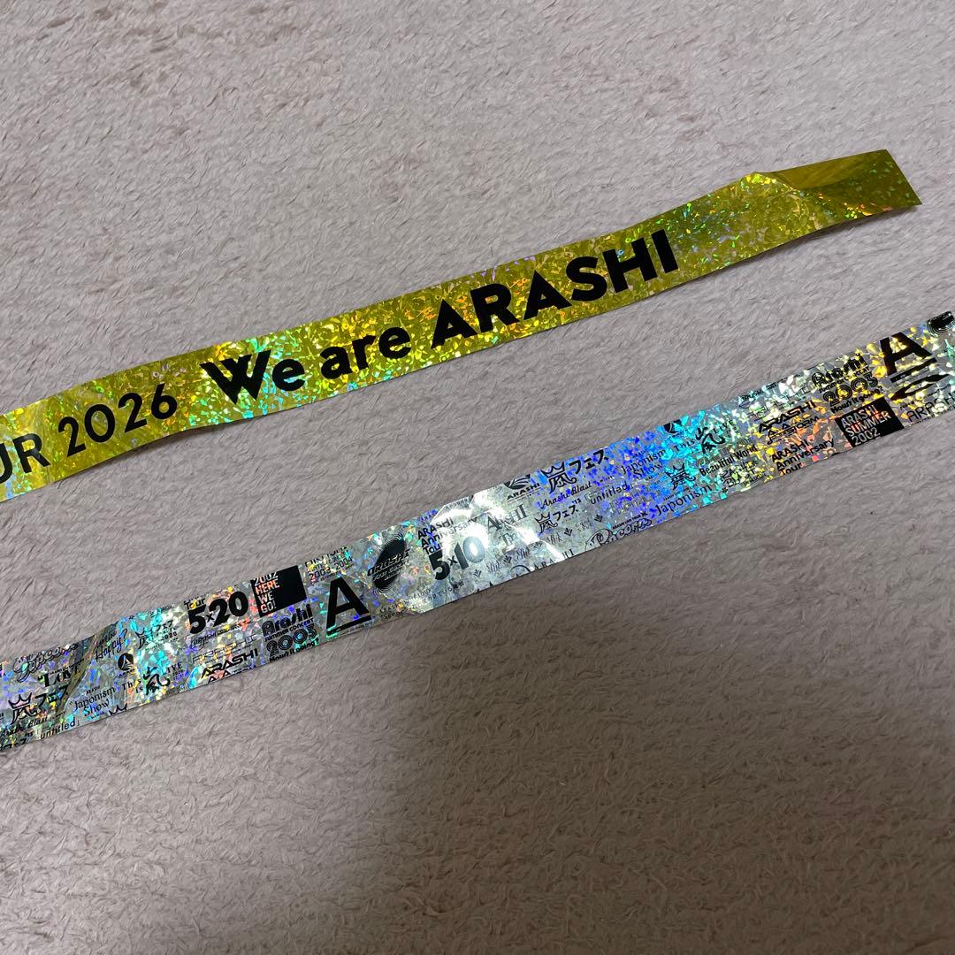 ARASHI LIVE TOUR 2026 3/13 金×銀テープ
