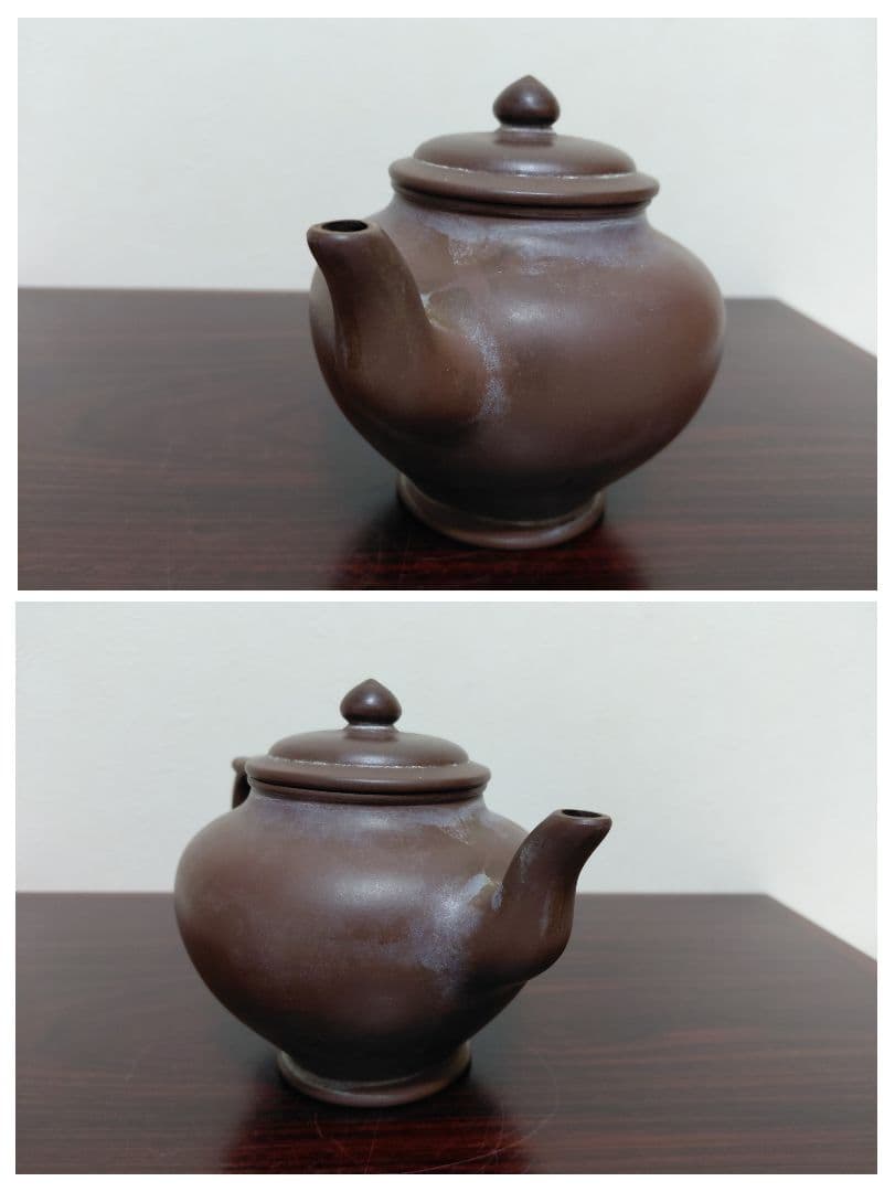 中国急須と錫の茶壺 煎茶道具