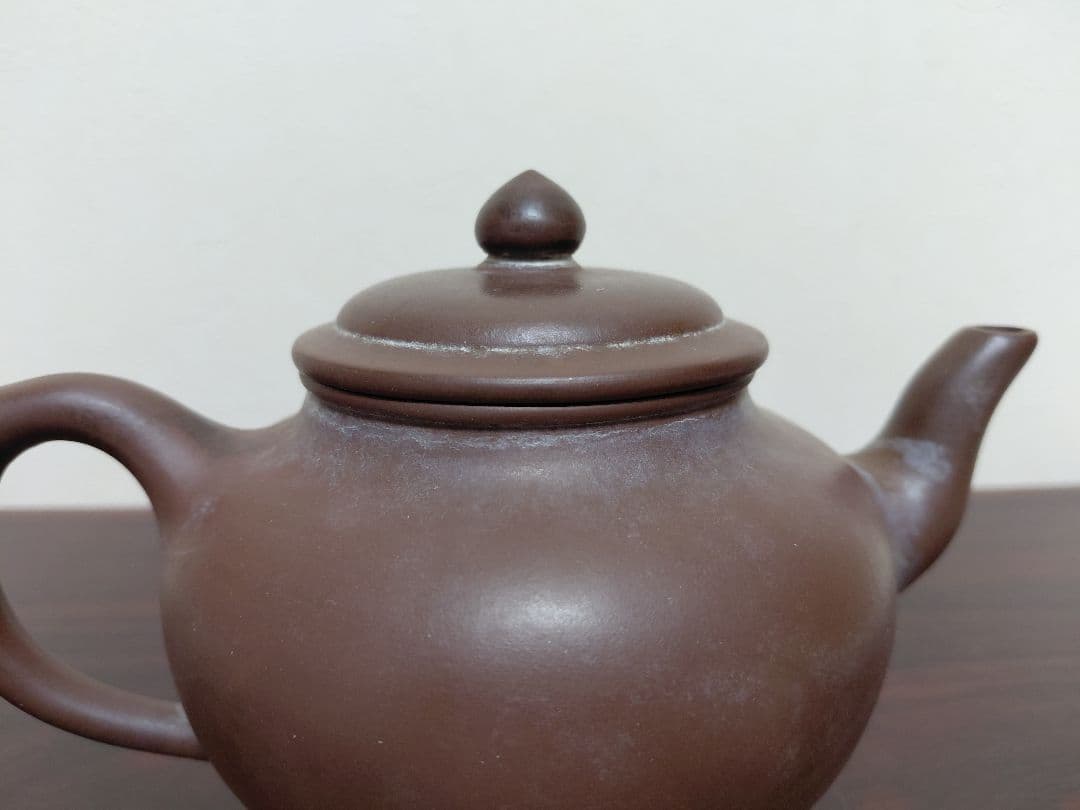 中国急須と錫の茶壺 煎茶道具
