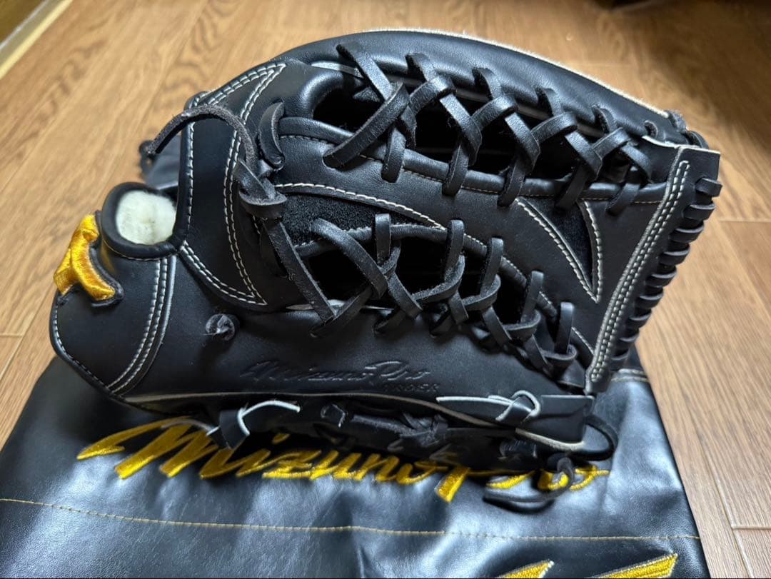 ミズノプロ Mizuno Pro 硬式外野手用グラブ 長野久義モデル グラブ袋付