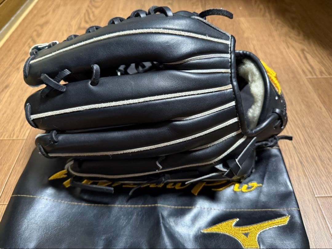 ミズノプロ Mizuno Pro 硬式外野手用グラブ 長野久義モデル グラブ袋付