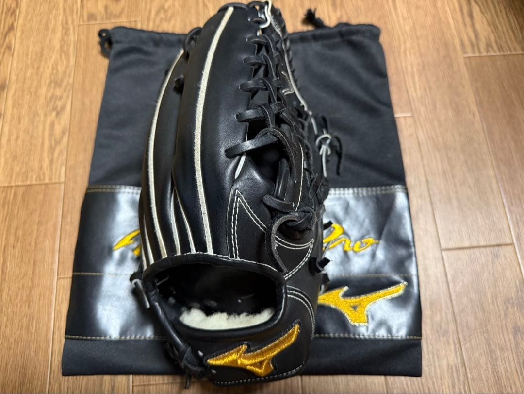 ミズノプロ Mizuno Pro 硬式外野手用グラブ 長野久義モデル グラブ袋付