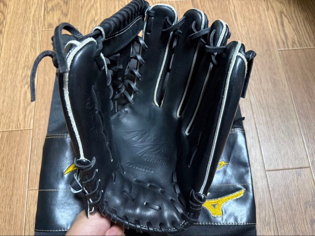 ミズノプロ Mizuno Pro 硬式外野手用グラブ 長野久義モデル グラブ袋付