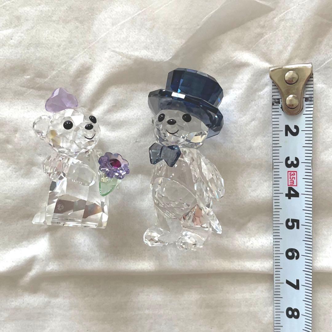 新品・未使用　SWAROVSKI スワロフスキー　クリスベア　2点セット