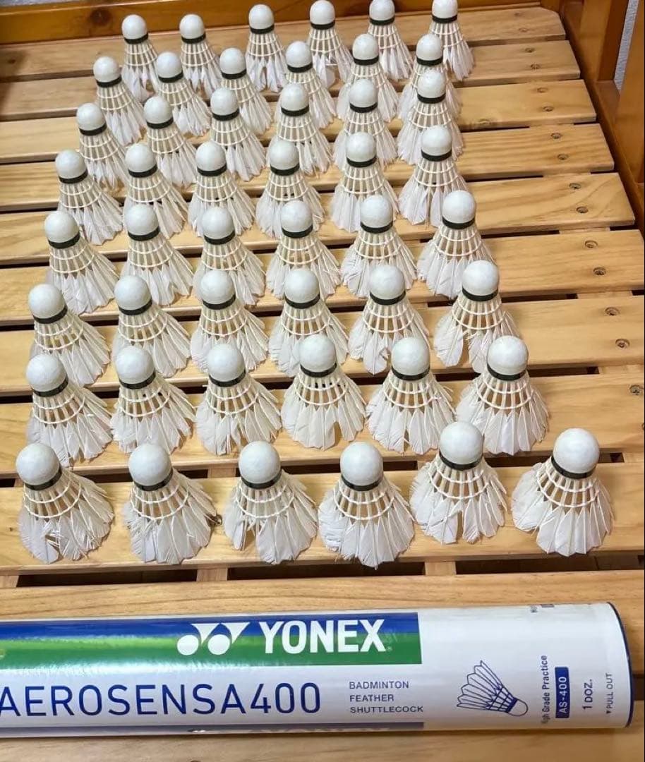 YONEX AEROSENSA400 中古バドミントンシャトル 180個
