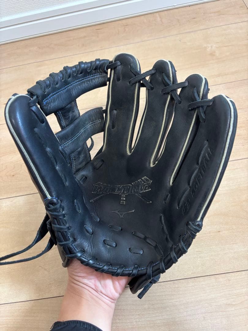 ななじゅんた Mizuno ソフトボール　ウィルドライブ　グローブ ブラッ