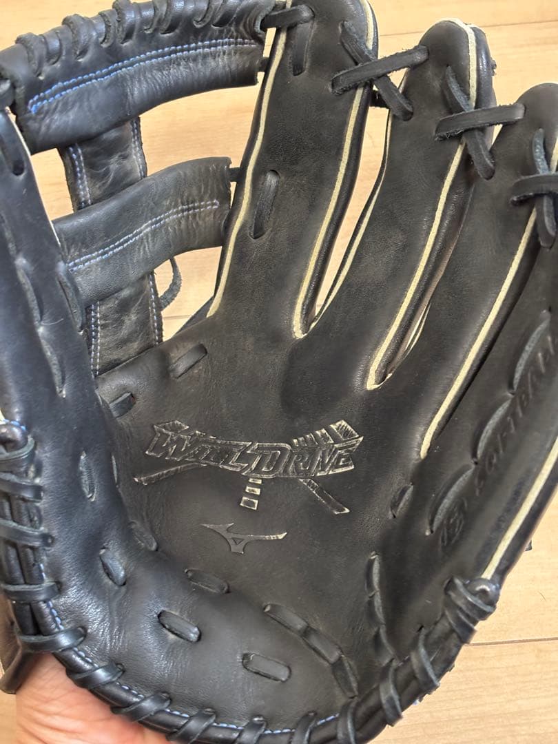 ななじゅんた Mizuno ソフトボール　ウィルドライブ　グローブ ブラッ