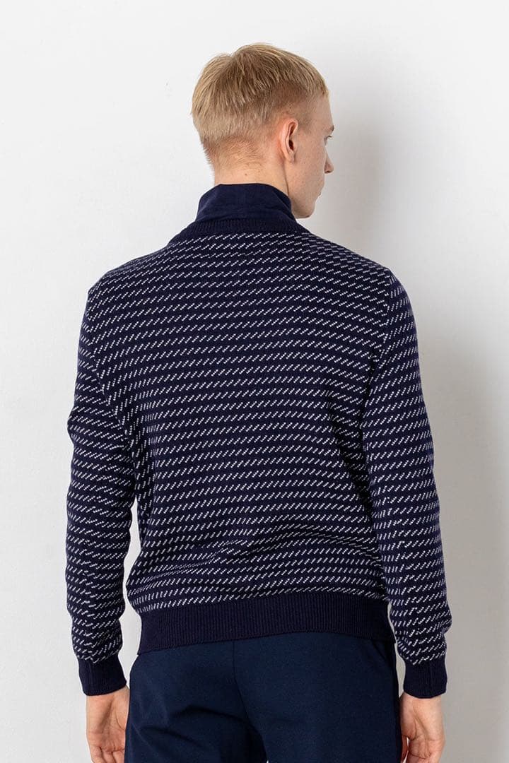 【新品】FIDES GOLF ジャガード ニット