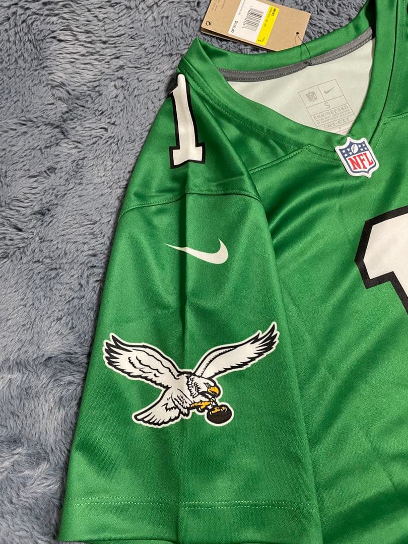 新品　NIKE フィラデルフィア　イーグルス ジャージー　アメフト　Tシャツ