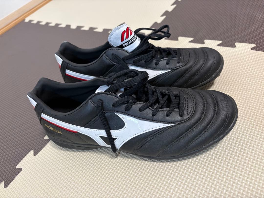 ミズノ MORELIA TF/モレリア TF ブラック×ホワイト mizuno