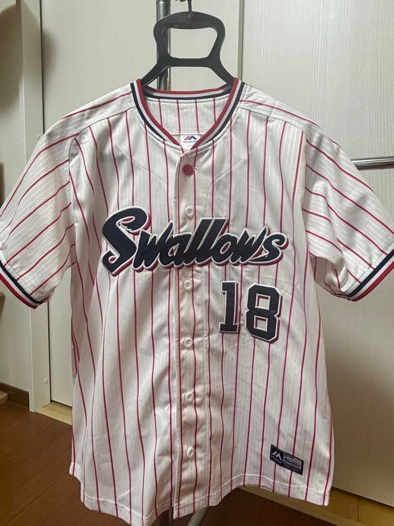 ヤクルトスワローズ ユニフォーム 奥川恭伸 背番号18(Sサイズ)