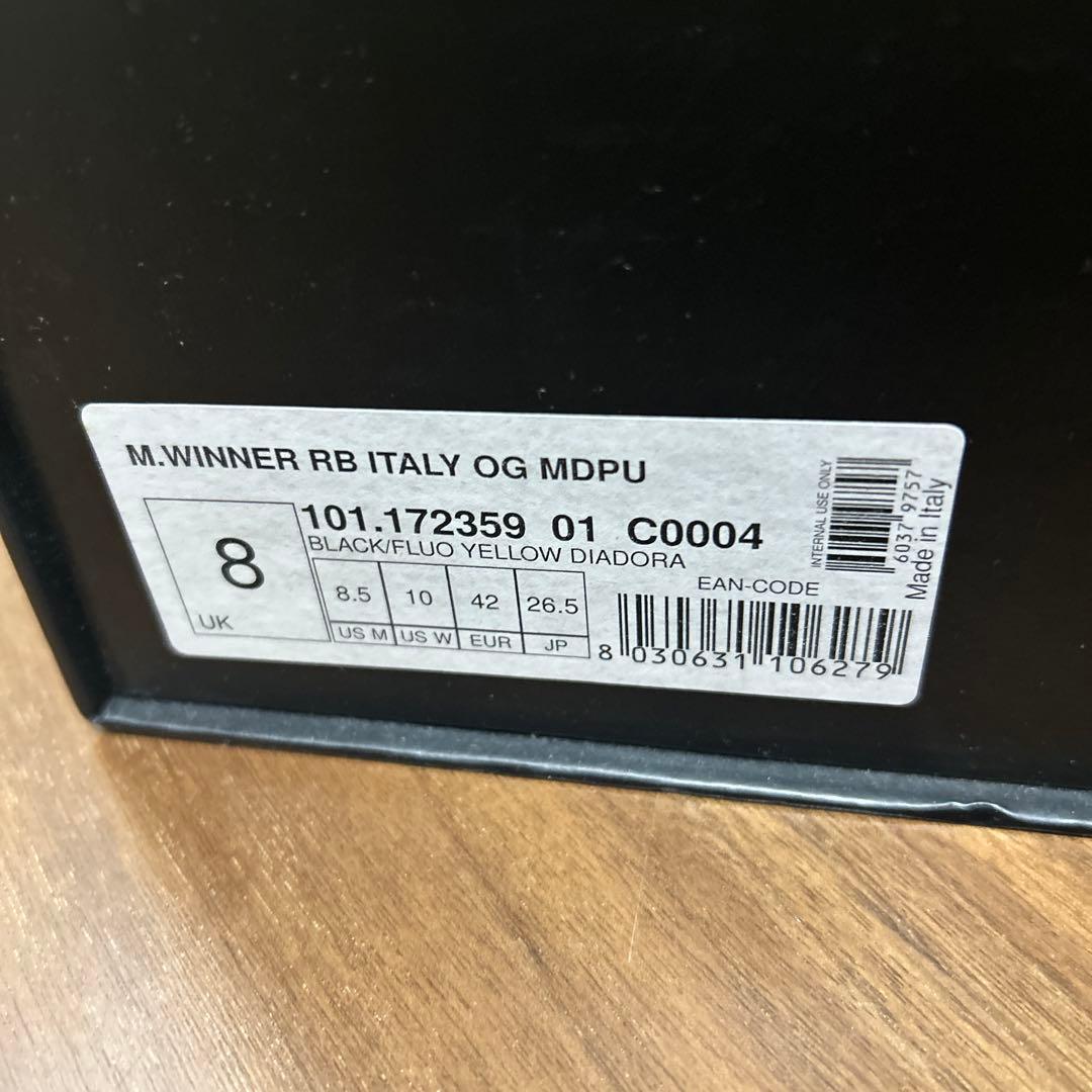 diadora Baggio 10 サッカースパイク　1994年モデル　バッジョ