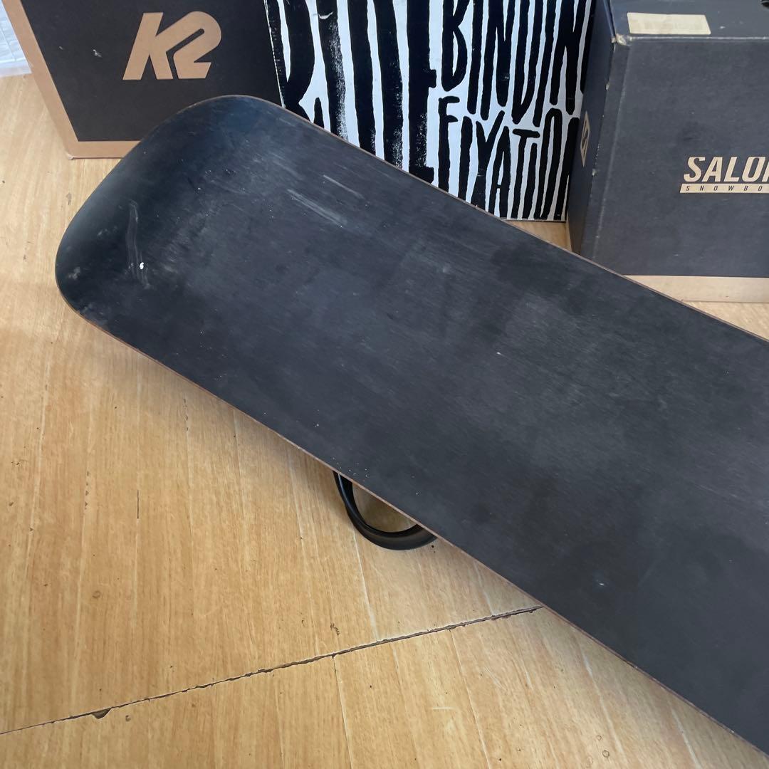 SCOOTER　名作SCT　良質国産スノーボードセットOGASAKA製　バイン付