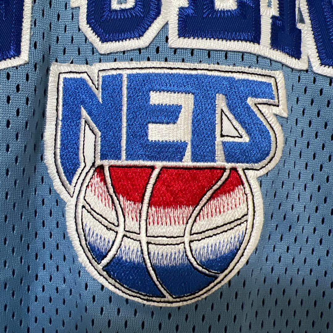 美品 majestic NBA ネッツ ゲームシャツ3XL 00's b-boy