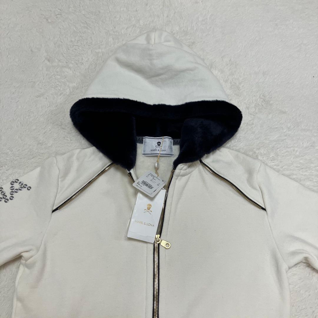 ⭐︎希少⭐︎新品未使用タグ付き⭐︎MARK&LONA パーカー　裏起毛　ボア　ゴルフ