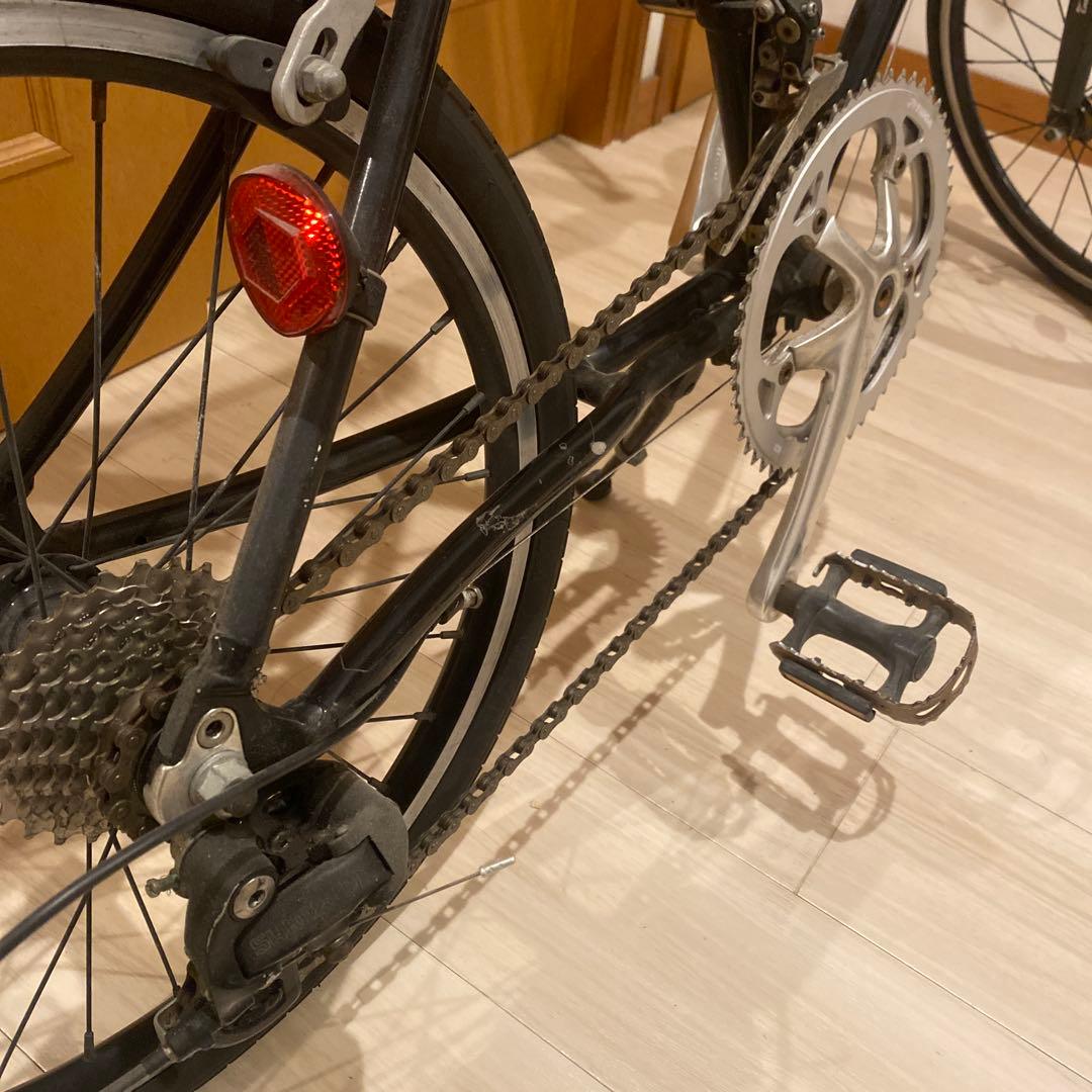 パズー、ランボルギーニ　折りたたみ自転車 黒