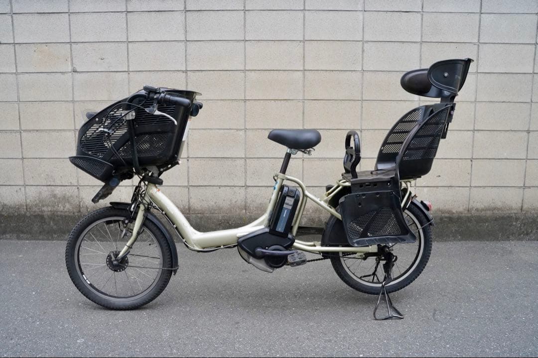 電動自転車 ヤマハ 20インチ 子供乗せ アシスト 中古 9030201