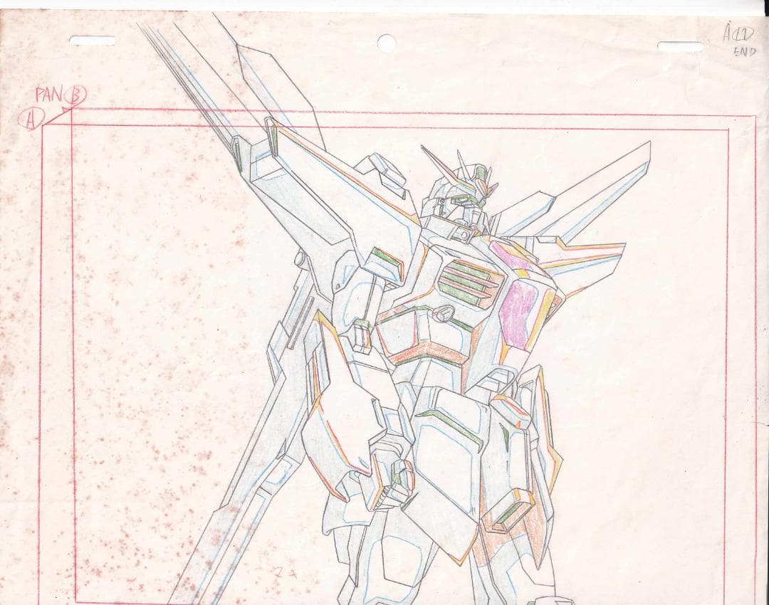 機動新世紀ガンダムX/ガンダムXX（GX-9901-DX）セル画