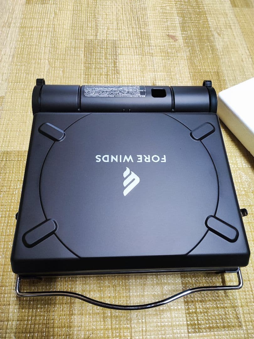 FORE WINDS LUXE CAMP STOVE ブラック