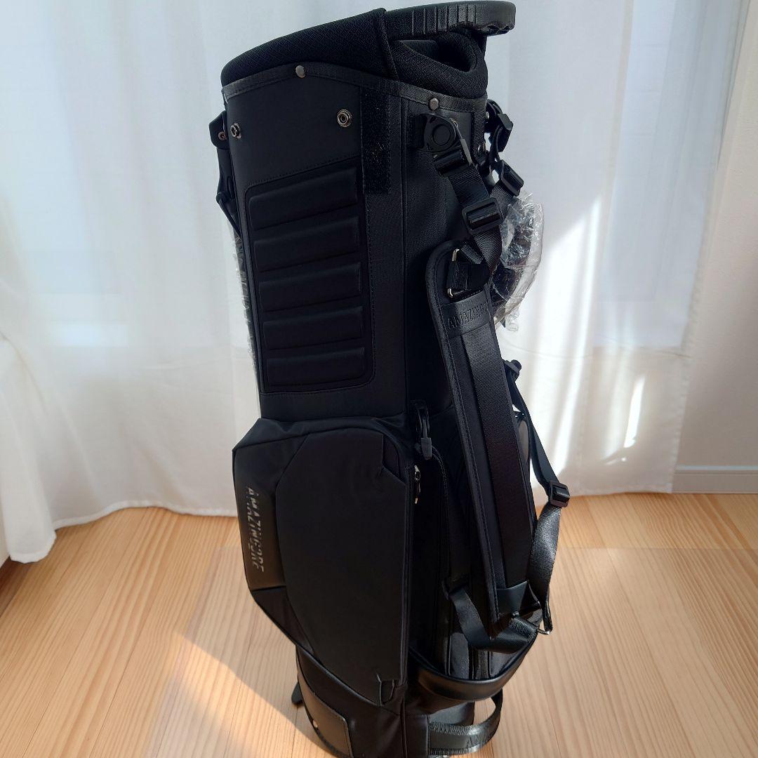 アメージングクリーブラックキャディバッグ新品未使用品