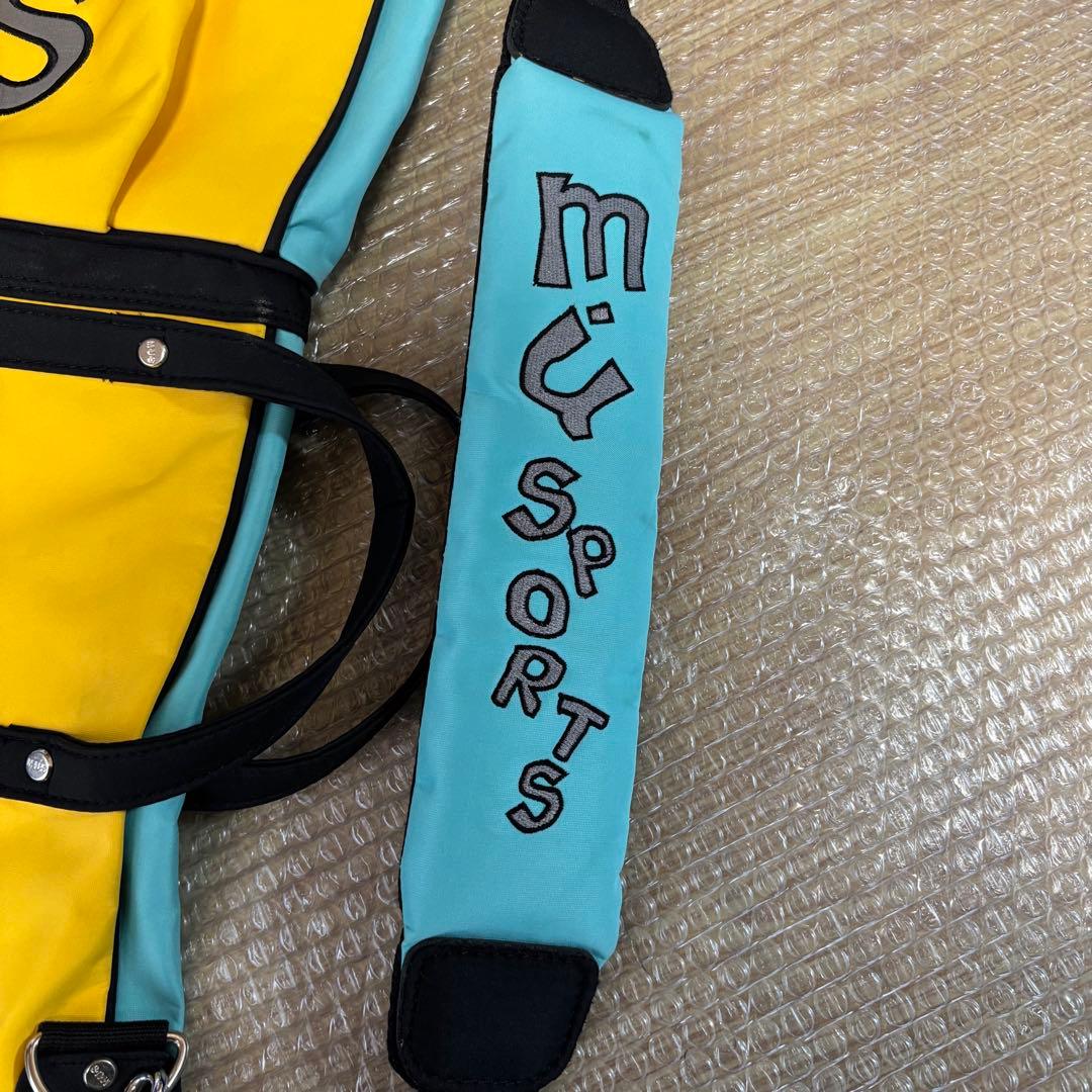 M・U SPORTS ゴルフクラブケース キャラクター刺繍 ショルダー付 希少