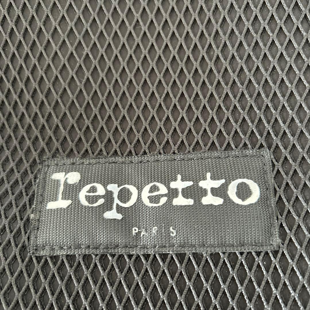 repetto メッシュ バレエレッスンバッグ 黒
