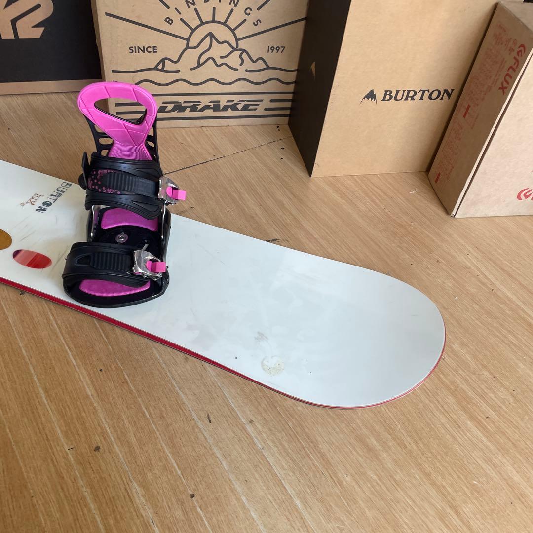 BURTON×STELLA　バートン　バインディング付　スノーボードセット