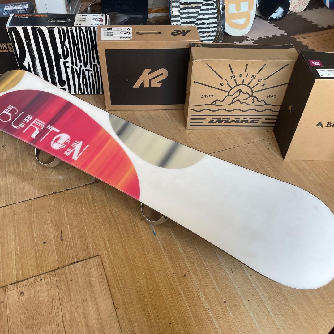 BURTON×STELLA　バートン　バインディング付　スノーボードセット