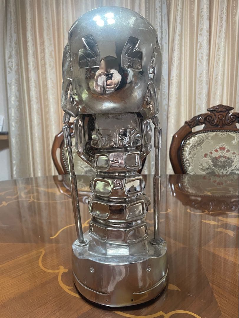 ターミネーター T-800 エンドスカル ヘッド レプリカ T2 目発光
