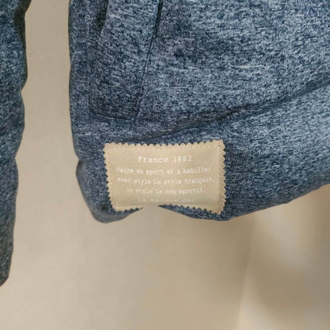 le coq sportif ダウンジャケット 杢ブルー