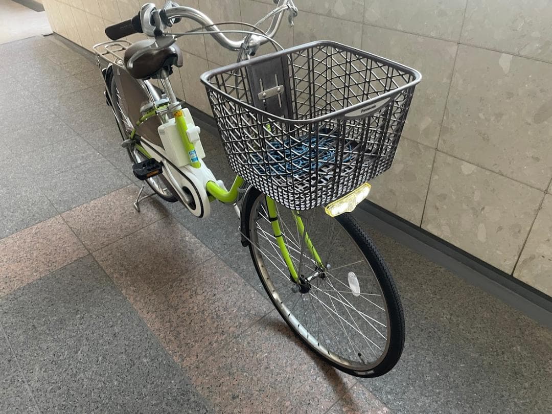 森 電動アシスト自転車　Panasonic ビビDX　26型