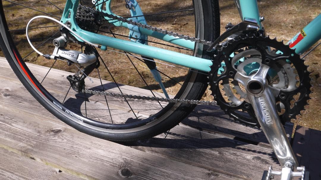 【整備済】クロスバイク　Bianchi Passo 40cm 美品　(1)
