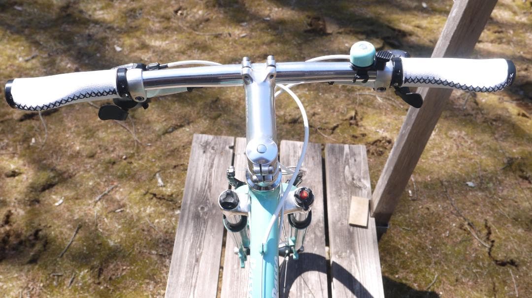 【整備済】クロスバイク　Bianchi Passo 40cm 美品　(1)