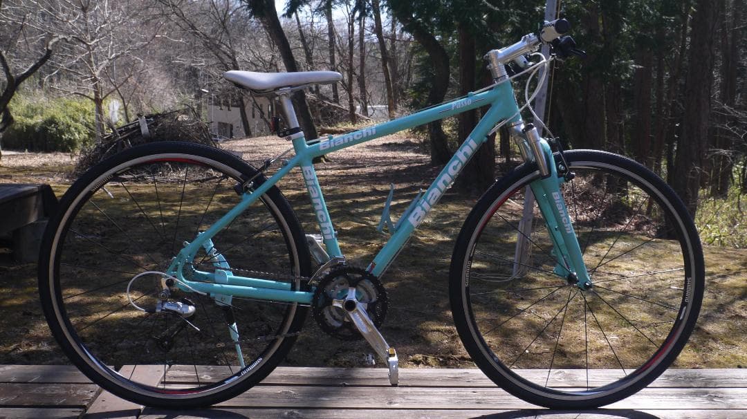 【整備済】クロスバイク　Bianchi Passo 40cm 美品　(1)