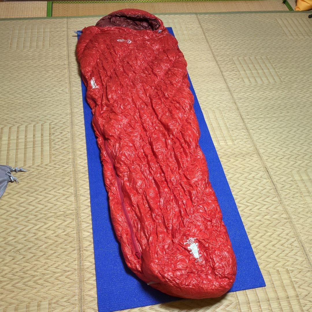 【美品】mont-bellダウンハガー800#3　ダウンシュラフ寝袋　モンベル