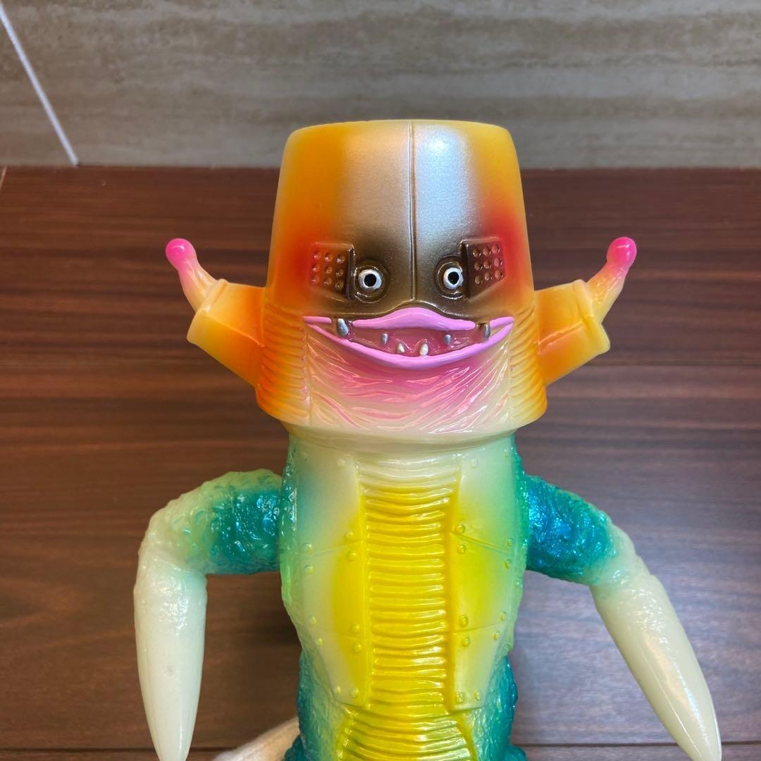 エレガブ ドクロ太郎 怪獣シリーズ パペット星人 ソフビ 5370