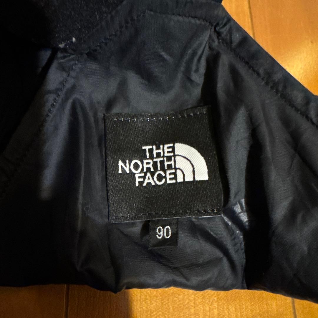 THE NORTH FACE 子供用スキー　オーバーオール 黒 90cm