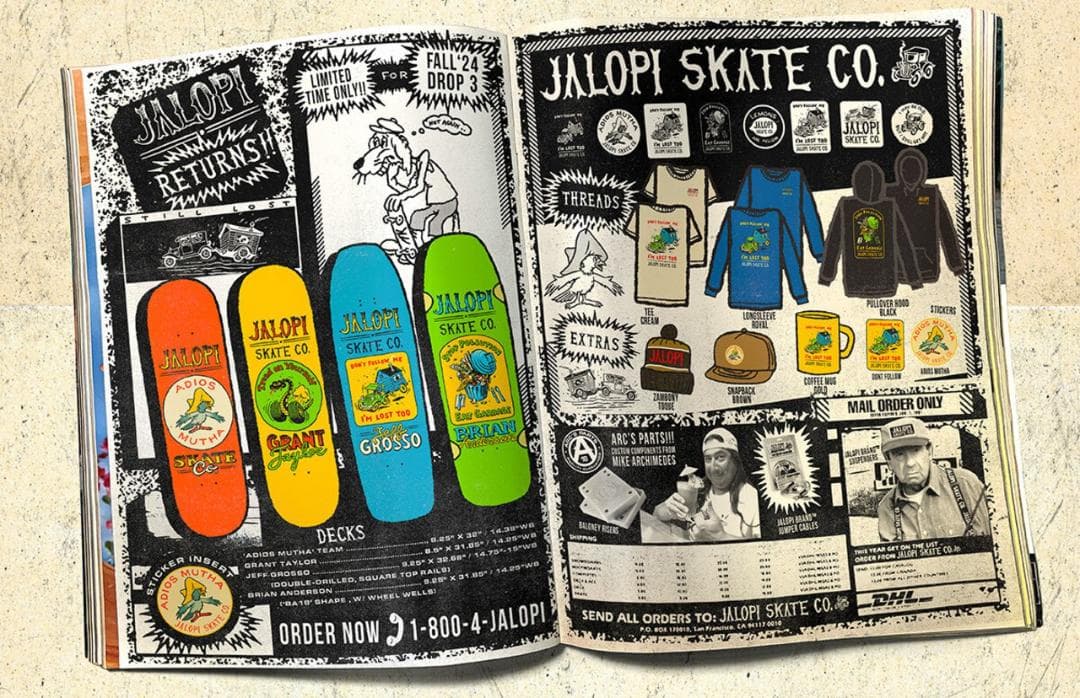 【激レア】ANTIHERO JALOPI RETURNS 8.5\"【新品送料込】