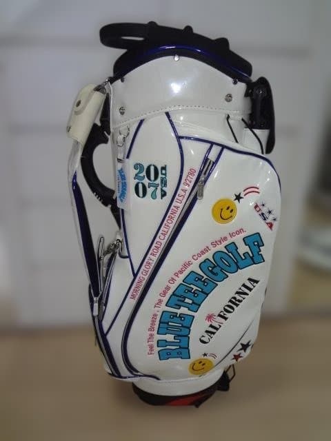 ブルーティー（BLUE TEE GOLF）スタンド式キャディバッグUSED美品