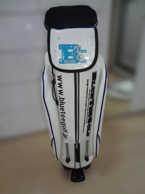 ブルーティー（BLUE TEE GOLF）スタンド式キャディバッグUSED美品