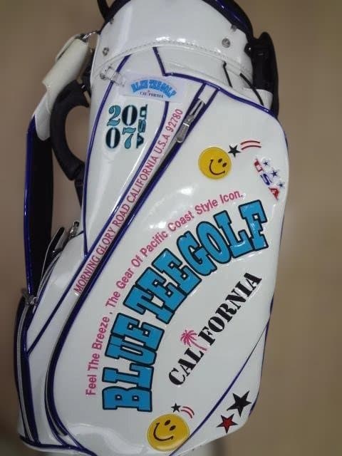 ブルーティー（BLUE TEE GOLF）スタンド式キャディバッグUSED美品
