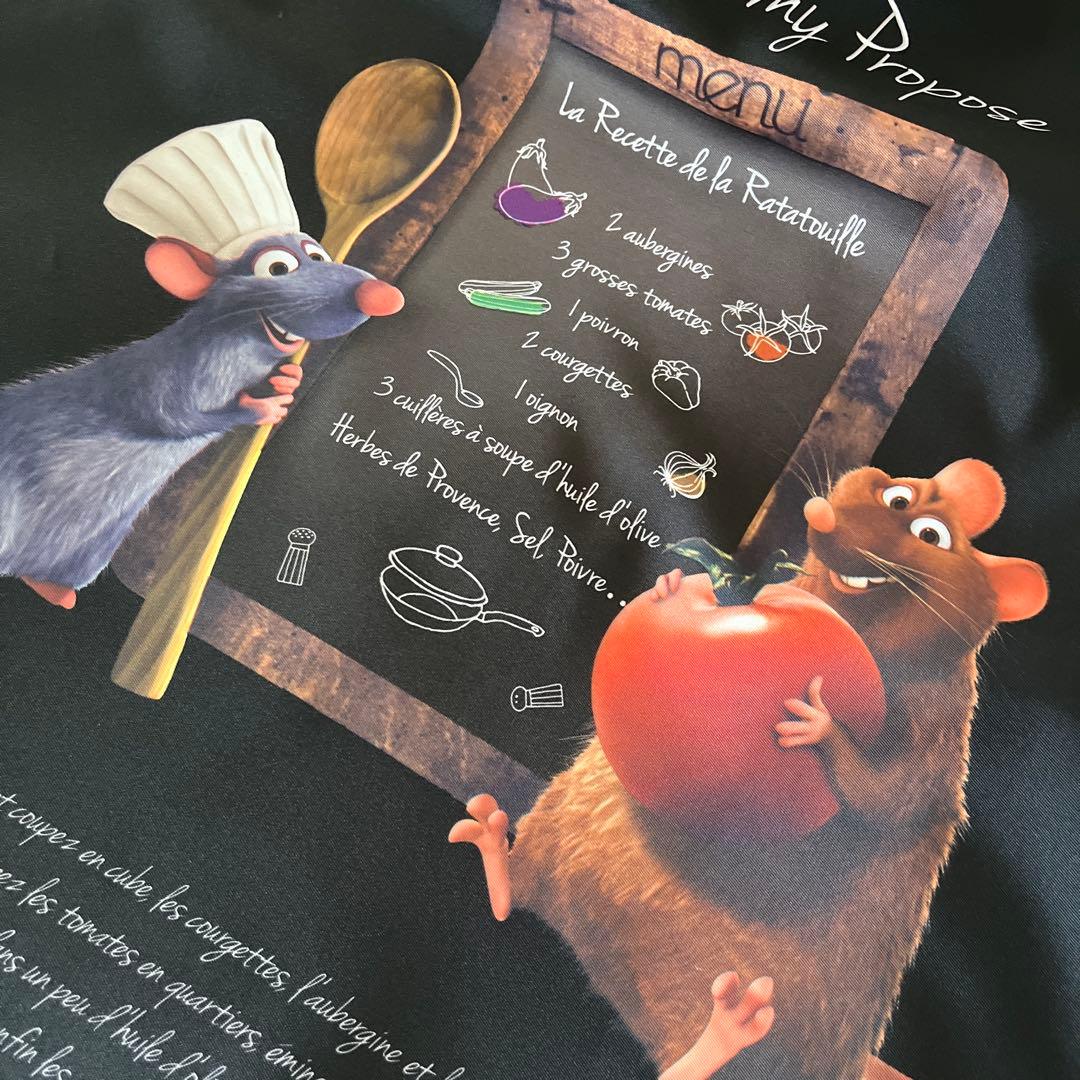 激レア　ディズニーランドパリ限定　レミー エプロン ピクサー
