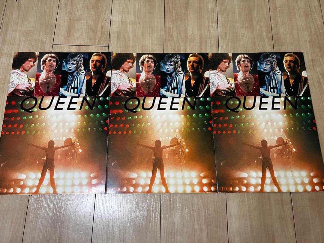 Queen クイーン　ツアーパンフレットセット